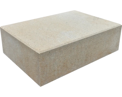 Betónový schod Softistep naturo 50 x 35 x 15 cm latte Jeden kus pórobetónovej tvárnice.