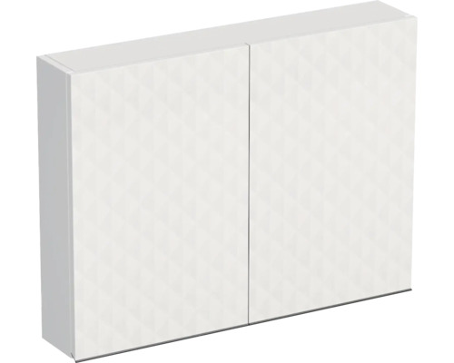 Závesná skrinka Intedoor TRENTA biela matná 80 x 60 x 15 cm TRE HZ 80x15 2D B B073