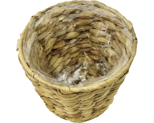 Pletený kôš na rastliny s plastovou vložkou