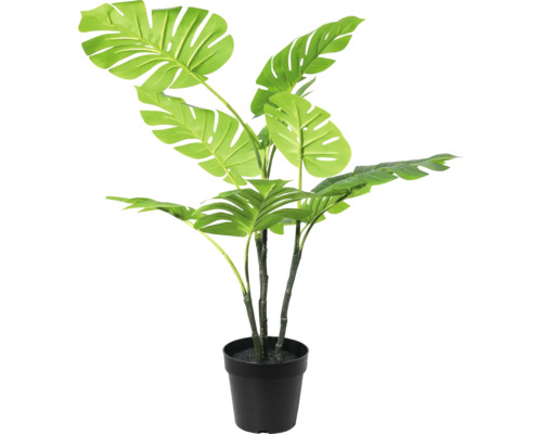 Umelá rastlina Monstera v kvetináči