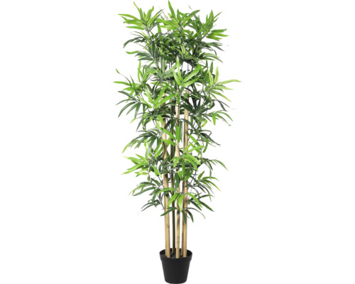 Umelá rastlina bambus v kvetináči 125 cm