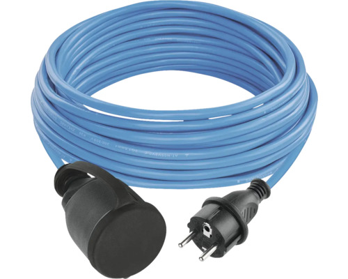 Predlžovací kábel so zástrčkou a spojkou