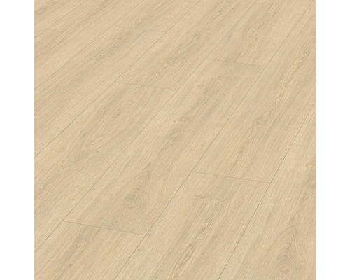 Laminátová podlaha Egger 8.0 dub Victoria Natur Detailný pohľad na svetlú laminátovú podlahu