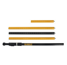 Päťdielna nivelačná tyč s metrickou stupnicou a logom DeWalt