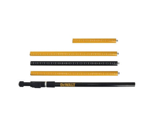 Päťdielna nivelačná tyč s metrickou stupnicou a logom DeWalt