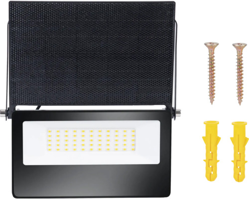 LED vonkajší reflektor so skrutkami a hmoždinkami