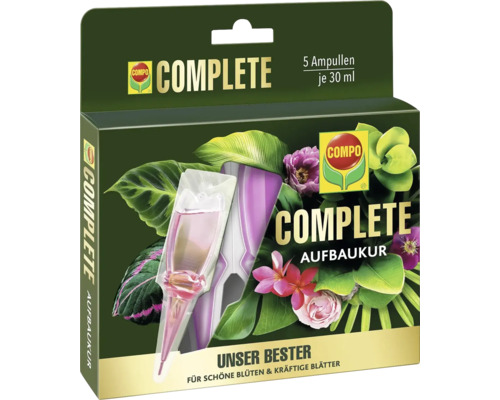 Regeneračná kôra univerzálna COMPO COMPLETE box 5 x 30 ml Compo Complete Aufbaukur balenie s piatimi ampulkami