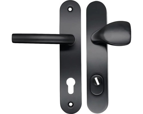 Sada kľučky ku dverám s dlhým štítkom pre interiérové dvere