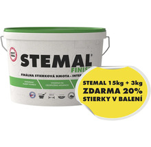 Vedro s finálnou stierkou Stemal s nálepkou špeciálnej ponuky