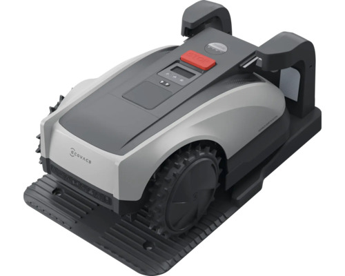 Robotická kosačka na nabíjacej stanici