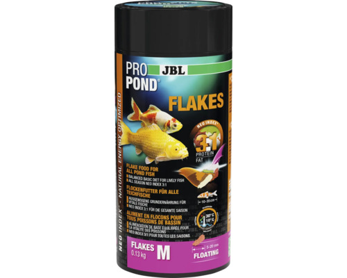 JBL Pro Pond Flakes vločkové krmivo pre jazierkové ryby