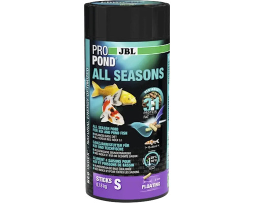 JBL Pro Pond All Seasons krmivo pre jazierkové ryby Koi a jazierkové ryby, 0,18 kilogramu