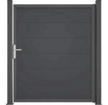 Kovová záhradná bránka s kľučkou