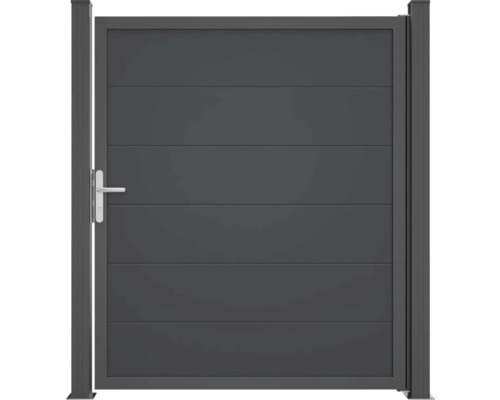 Kovová záhradná bránka s kľučkou