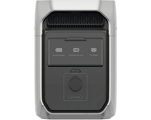 Prenosná napájacia stanica so solárnym/automobilovým vstupom, portom pre prídavnú batériu a nabíjaním striedavým prúdom