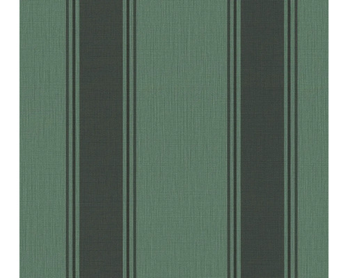 Vliesová tapeta 39983-4 Metropolis by Michalsky 6 Pruhy zelená 10,05x0,53 m Textilná tkanina s pruhovaným vzorom
