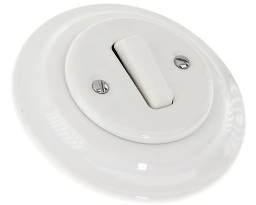 Keramický vypínač na omietku