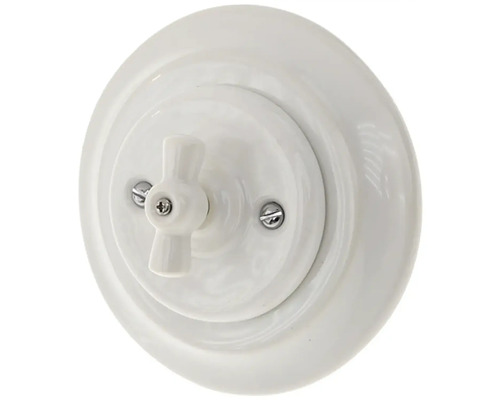 Porcelánový otočný spínač pre elektrické obvody