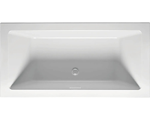 Obdĺžniková vaňa Riho Rethink Cubic Velvet 90 x 190 x 47 cm biela matná B109001105