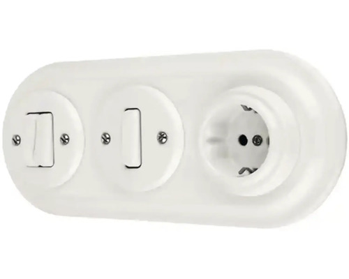 Kombinácia spínača a zásuvky