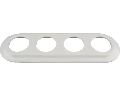 Porcelánový rámček Bohemia-Design K1-R464 štvornásobný biely