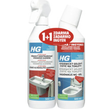 HG Dvojité balenie čistiaceho prostriedku na kúpeľne a WC