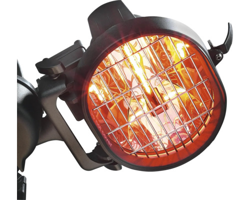 Infražiarič s ochrannou mriežkou