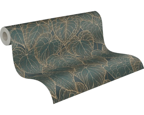 Rolka tapety so vzorom listov