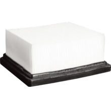 Obdĺžnikový vzduchový filter s čiernym rámom