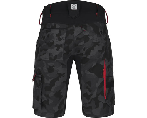 Pracovné bermudy Ardon s maskovacím vzorom, zadnými vreckami a vreckami cargo
