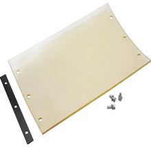 Plexisklová doska s upevňovacím materiálom