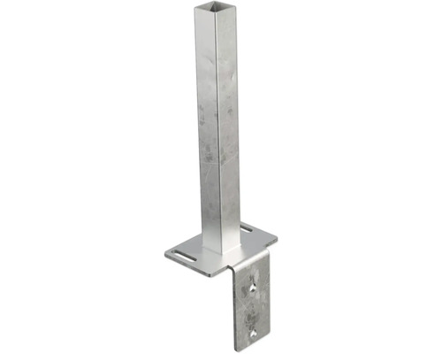 Kovový držiak stĺpika so štvorcovým stĺpikom