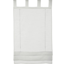 Biela roleta so slučkami na dekoráciu okien