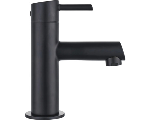 Čierna umývadlová batéria