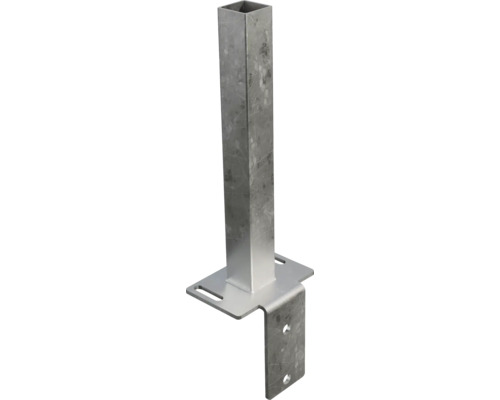 Kovová pätka stĺpika so štvorcovým stĺpikom