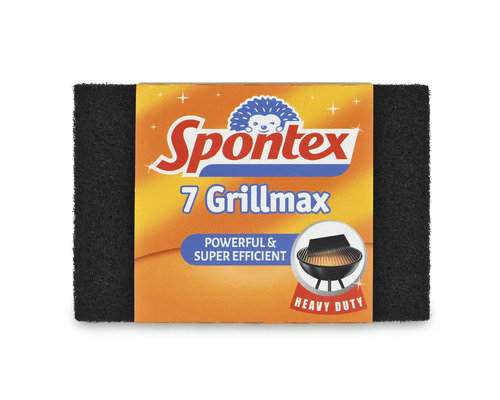 Spontex Grillmax čistiaca hubka na grilovacie rošty, 7 kusov