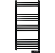 Elektrický kúpeľňový radiátor Eurom Sani-Towel 750 105x50x5 cm 750 W čierny