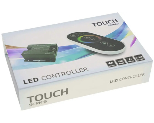 Balenie LED Controller Touch Series s ovládačom a diaľkovým ovládaním
