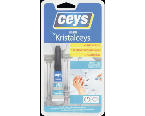 Balenie špeciálneho lepidla na kryštály Ceys