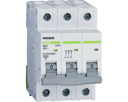 Iistič Noark, trojpólový, B20, 400 V