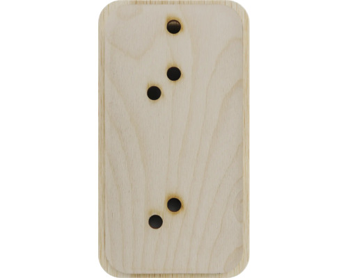 Drevená doska s otvormi