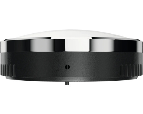 Okrúhle LED stropné svietidlo z kovu a plastu