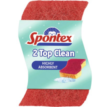 Spontex Top Clean čistiaca špongia, balenie po dvoch