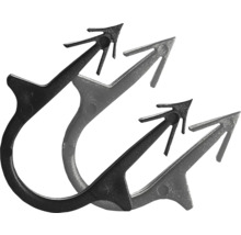 Plastové upevňovacie klipy na odkvapy