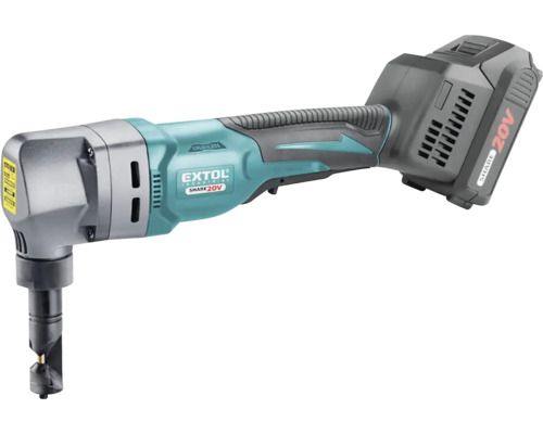 Aku nožnice na plech, prestrihovačky EXTOL SHARE 20V, BRUSHLESS, 2Ah Li-ion 8791830 Akumulátorové nožnice na plech Extol