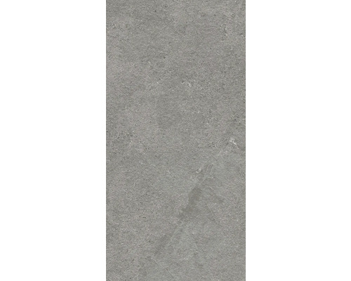 Sivá dlaždica z jemnej kameniny s matným povrchom