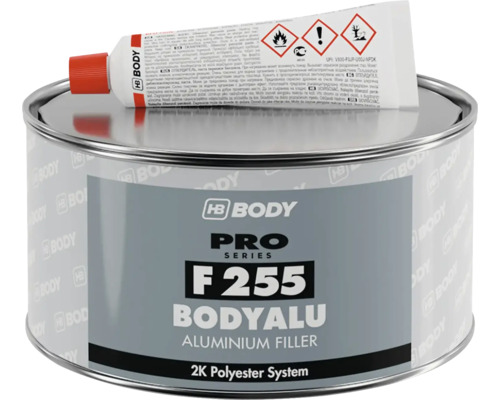 HB Body Bodyalu hliníkový tmel F255 s tužidlom