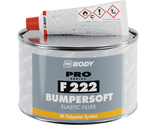 HB Body Bumper Soft elastický tmel v nádobe s tužidlom