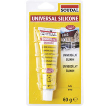 Soudal univerzálny silikón, 60 gramová tuba