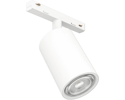 Biely LED reflektor pre montáž na lištu